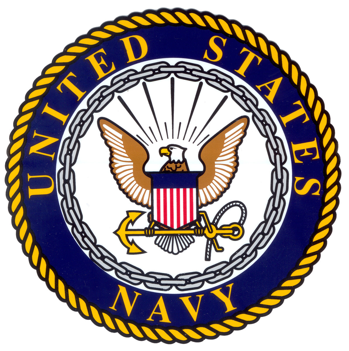 Rothco Seal of US Navy Decal