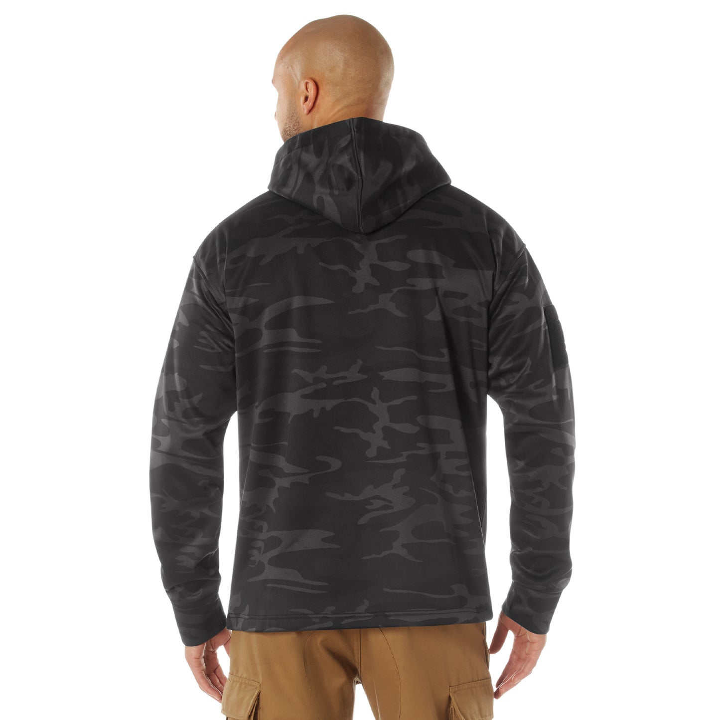 Rothco Concealed Carry Hoodie - Midnight Black Camo