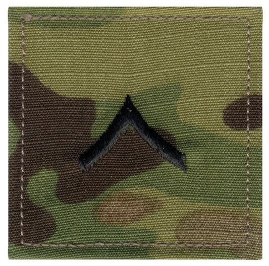 Rothco Official U.S. Made Embroidered Military Rank Insignia - OCP Camo
