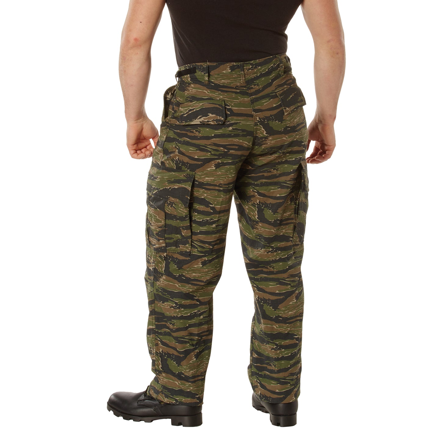 Rothco Vintage Vietnam Rip-Stop Fatigue Pants - Tiger Stripe Camo