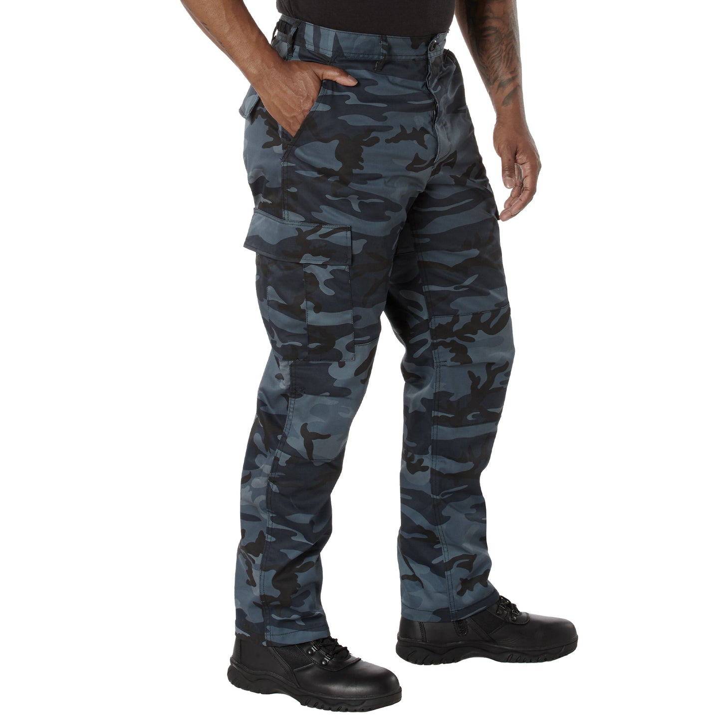 Rothco Color Camo Tactical BDU Pants - Dark Blue Camo
