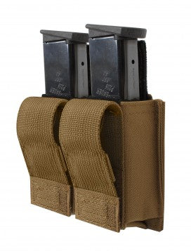 Rothco MOLLE Double Pistol Mag Pouch With Insert