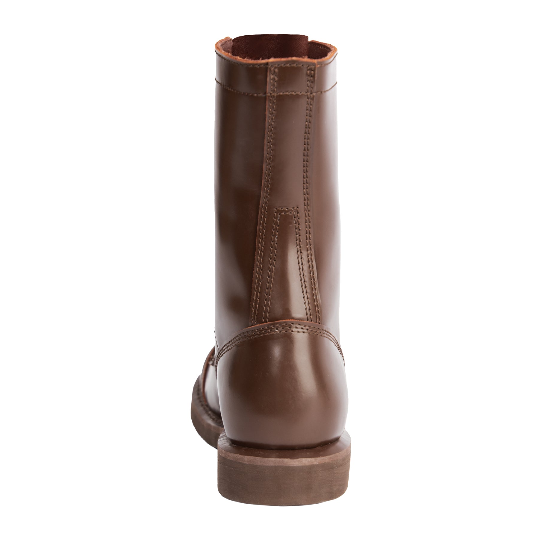 ROTHCO BROWN LEATHER JUMP BOOT - 10 INCHES