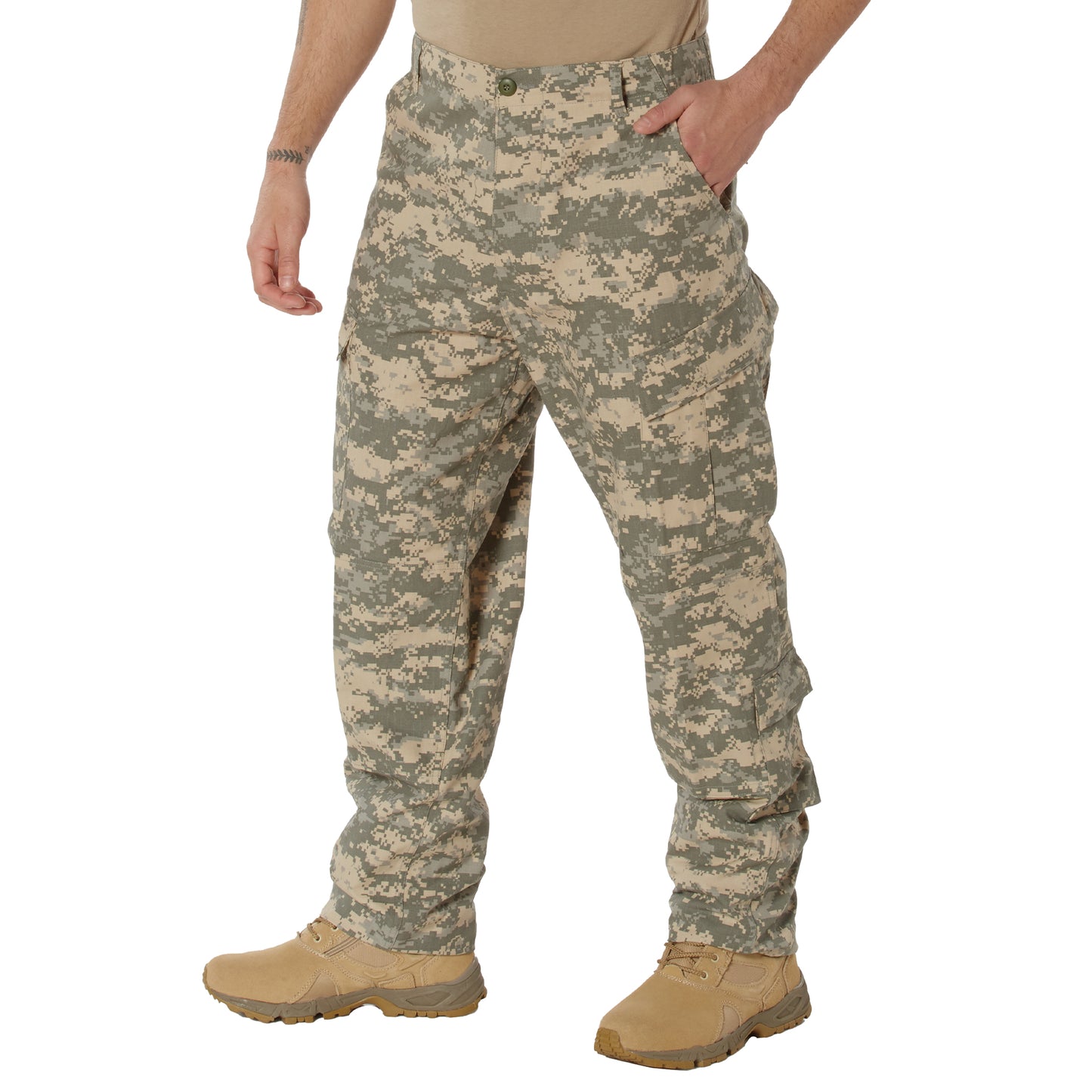 Rothco Camo Army Combat Uniform Pants - ACU Digital Camo