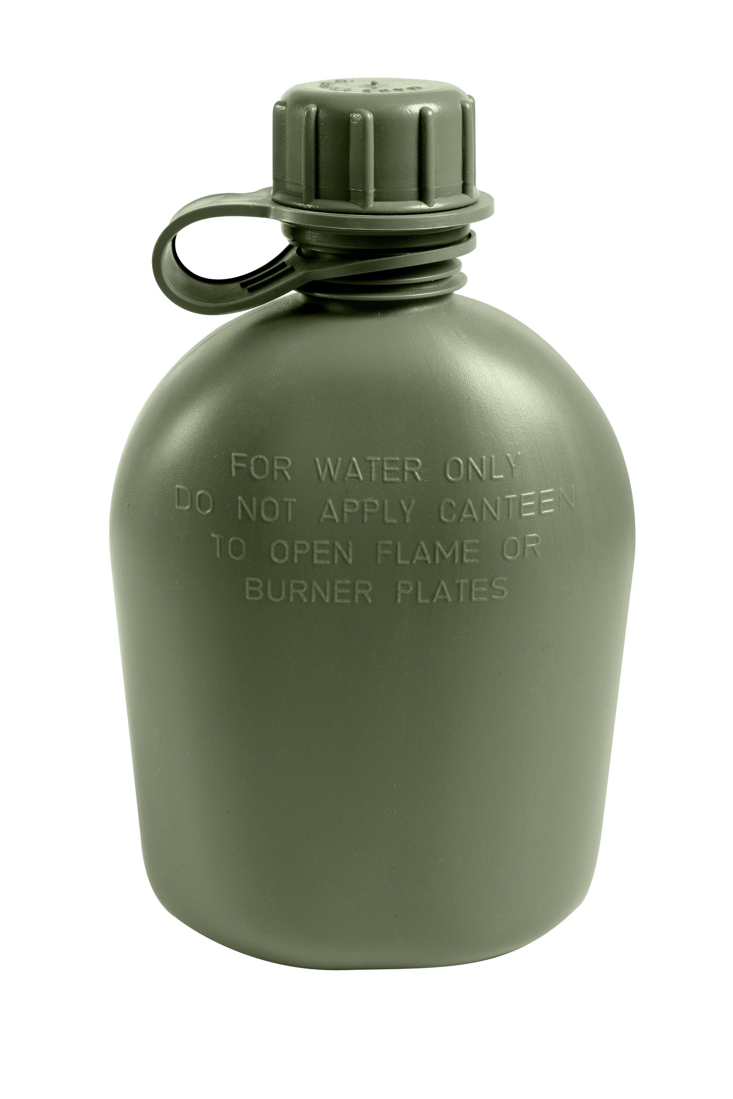 Genuine Military 1 Quart Plastic Canteen - Made In The USA