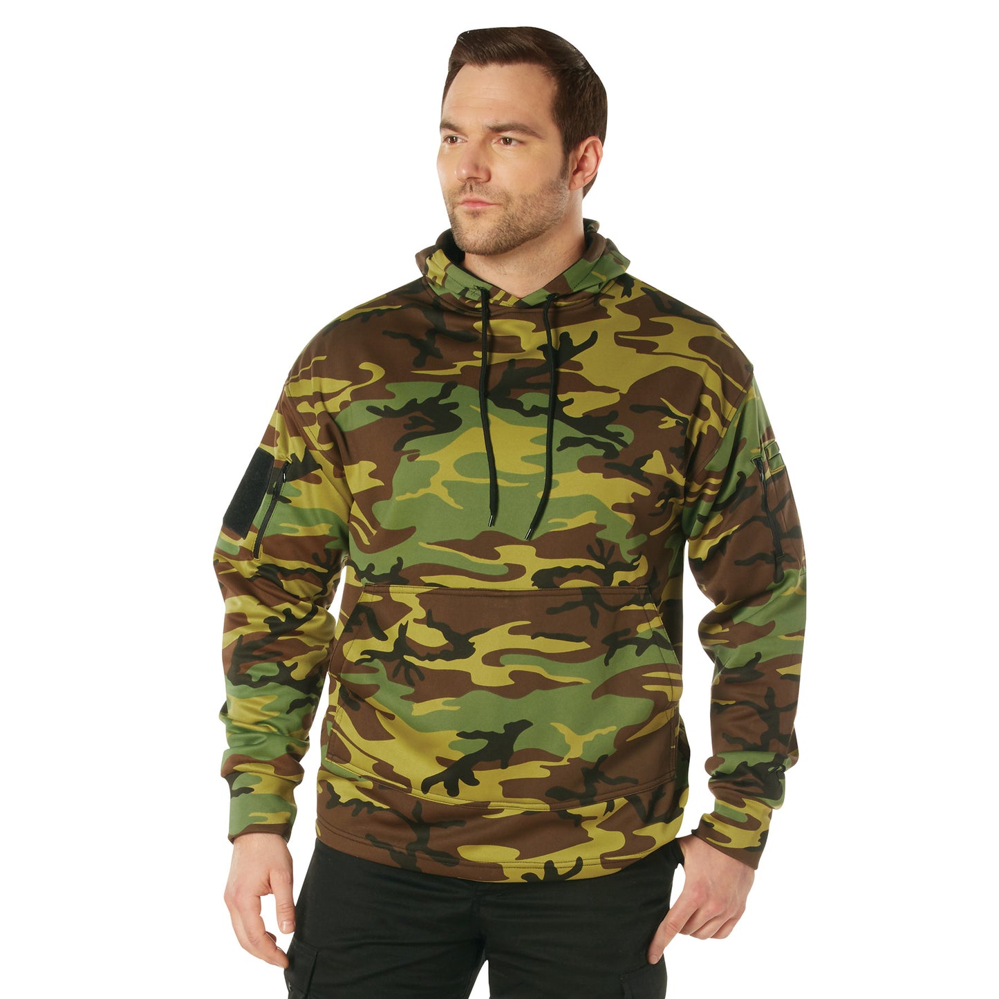 Rothco Concealed Carry Hoodie - Woodland Camo