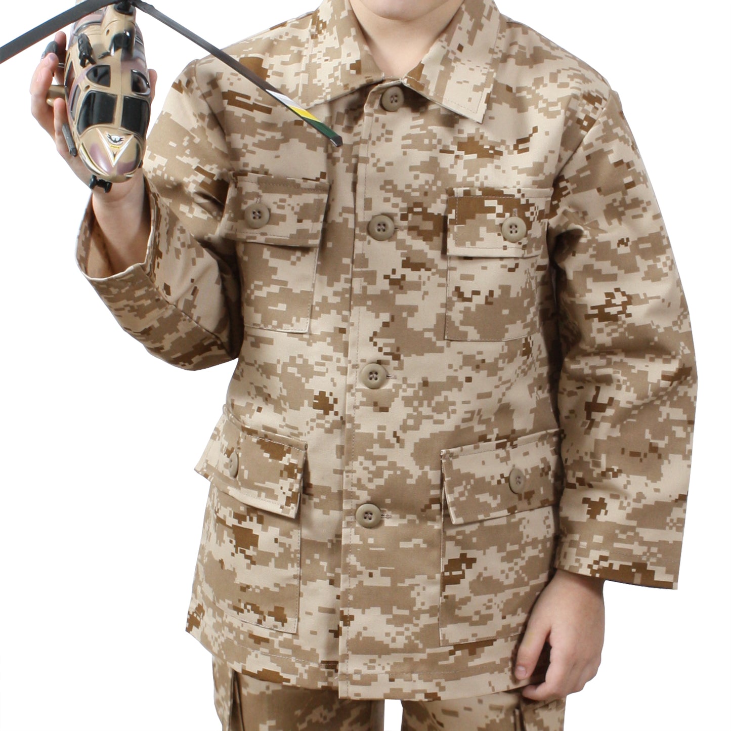 Rothco Kids Digital Camo BDU Shirt