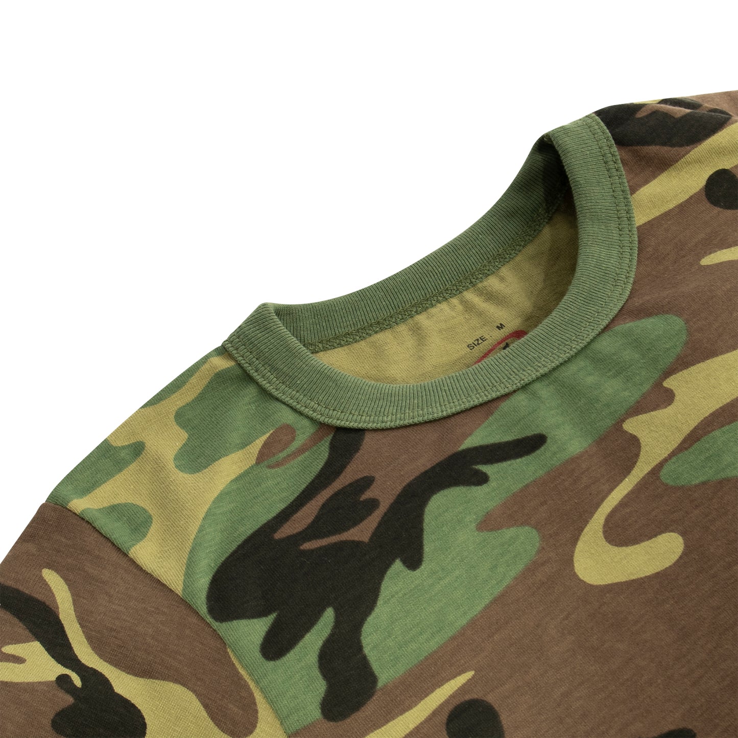 Rothco Kids Long Sleeve Camo T-Shirt - Woodland Camo