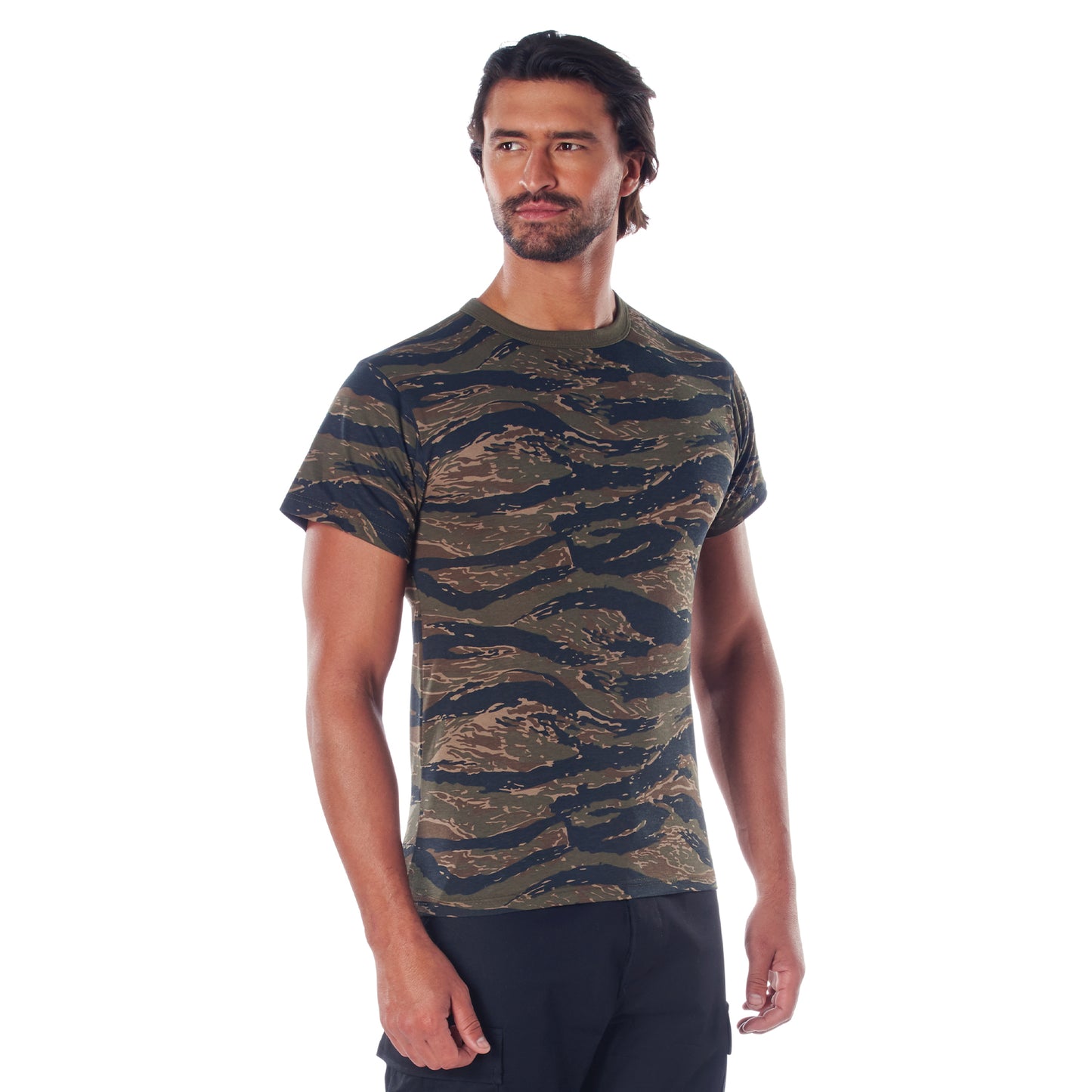 Rothco Camo T-Shirt - Tiger Stripe Camo