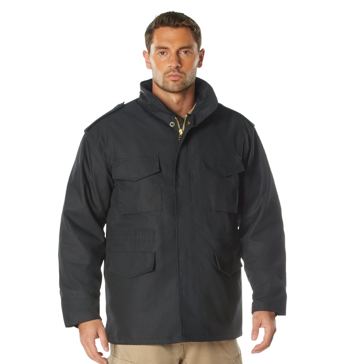 Rothco M-65 Field Jacket With Liner - Black