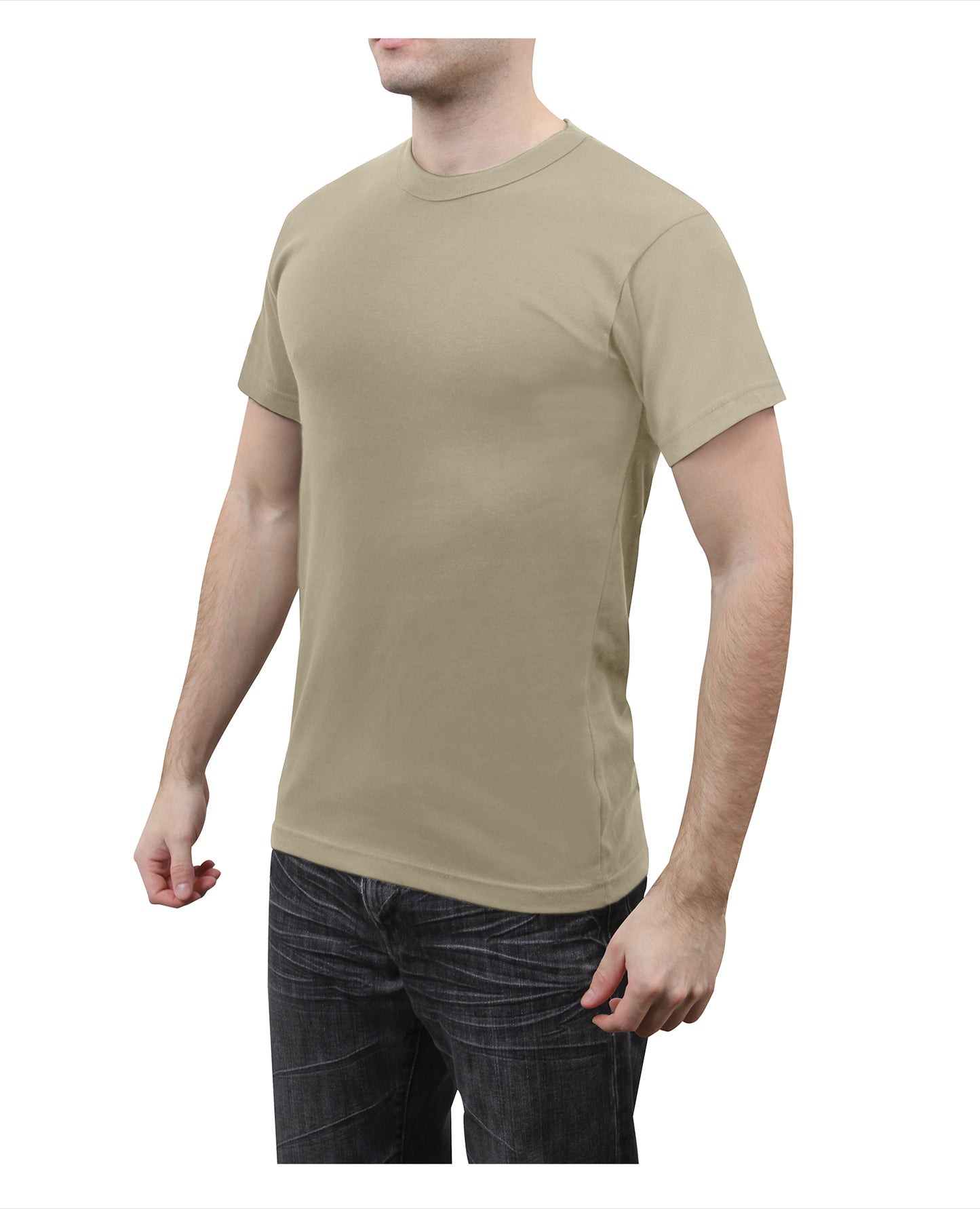 Rothco Solid Color 100% Cotton T-Shirt - Military Colors