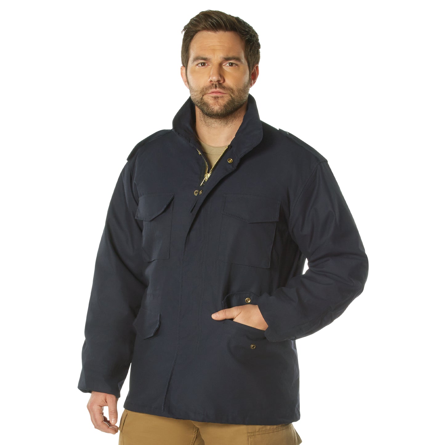 Rothco M-65 Field Jacket With Liner - Midnight Navy Blue