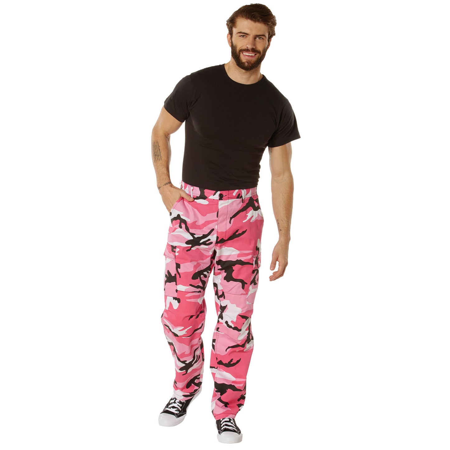 Rothco Color Camo Tactical BDU Pants - Pink Camo