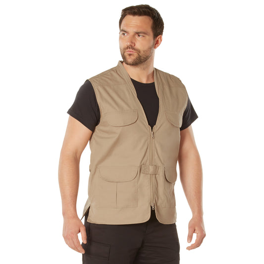 Rothco Lightweight Professional Concealed Carry Vest - Khaki 3XL Only