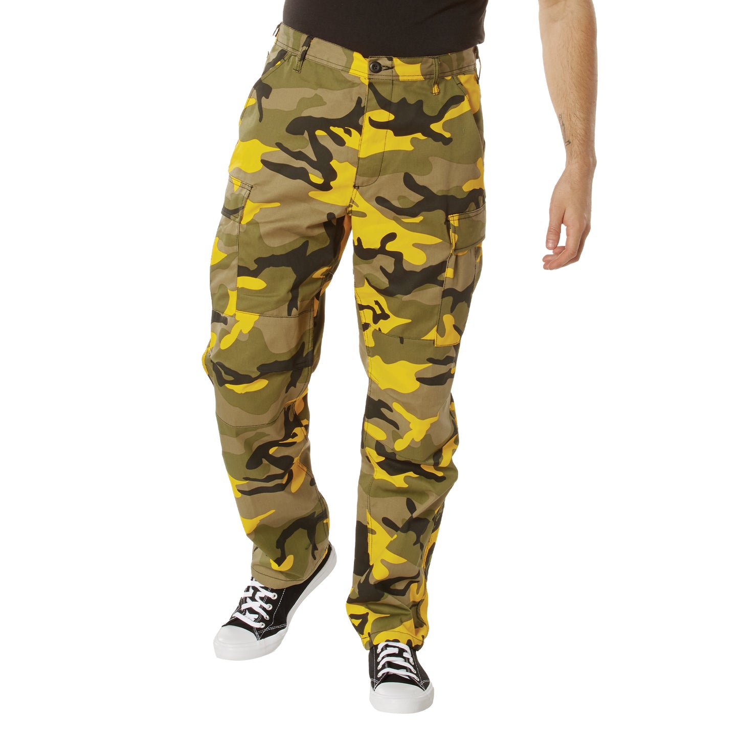 Rothco Color Camo Tactical BDU Pants - Yellow Stinger Camo