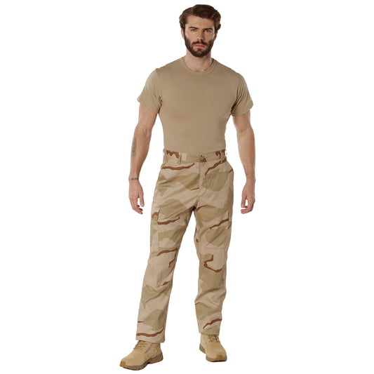 Rothco Camo Tactical BDU Pants - Tri Color Desert Camo