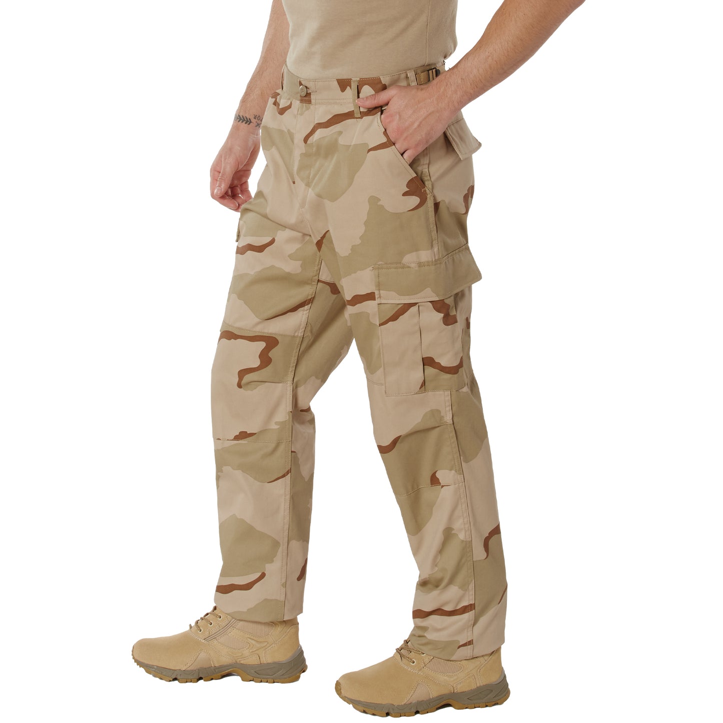 Rothco Camo Tactical BDU Pants - Tri Color Desert Camo