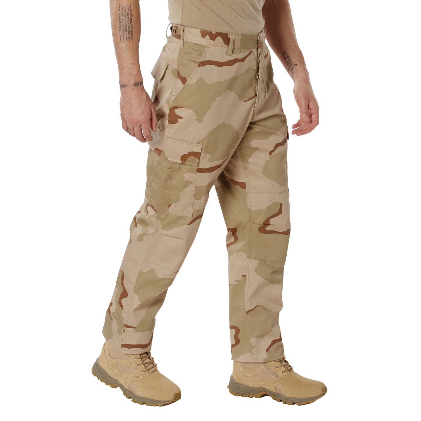 Rothco Camo Tactical BDU Pants - Tri Color Desert Camo