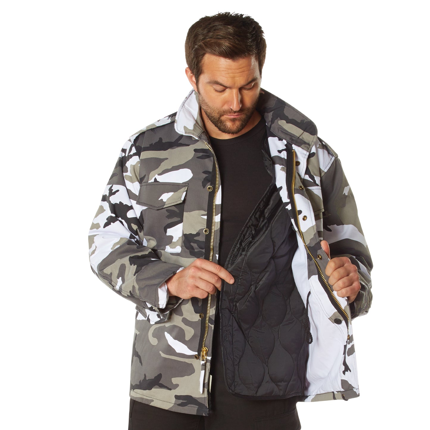 Rothco Camo M-65 Field Jacket - City Camo