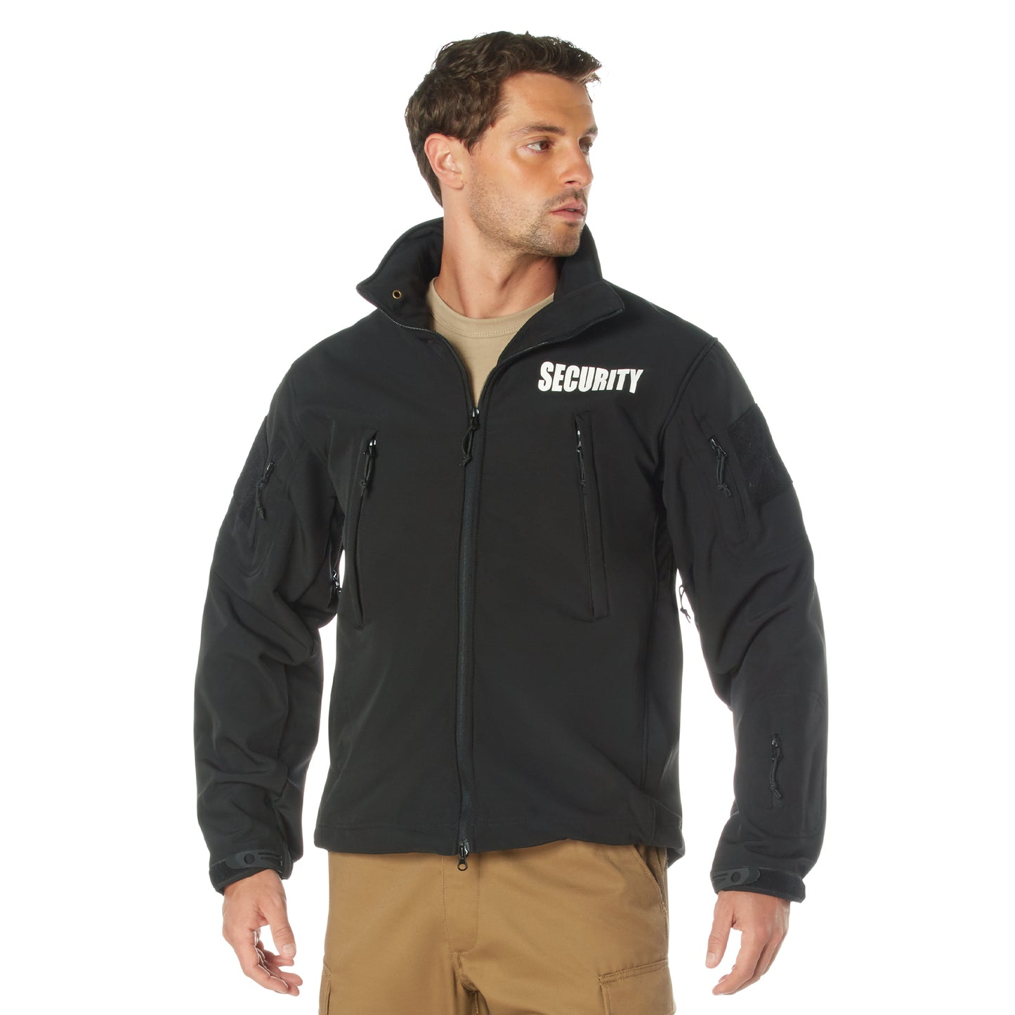Rothco Spec Ops Soft Shell Security Jacket - Black