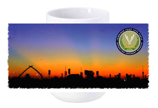 Baghdad Iraq Operation Inherent Resolve Ceramic Coffeemug