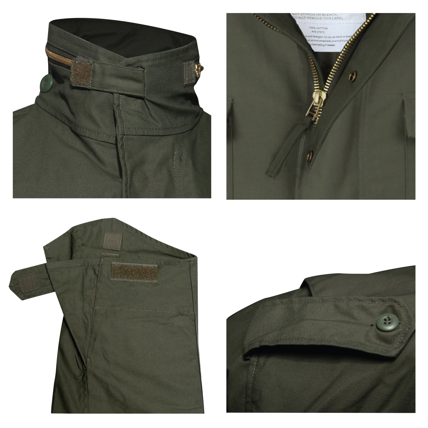 Rothco M-65 Field Jacket With Liner - Work Brown