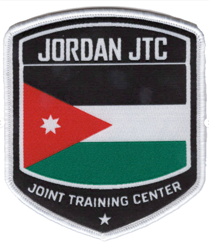 Jordan JTC Military Patch With Jordan Flag