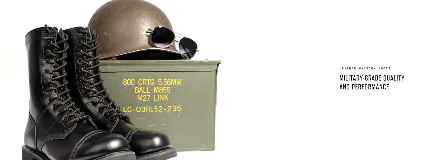 Rothco Leather Jump Boot - 10 Inch