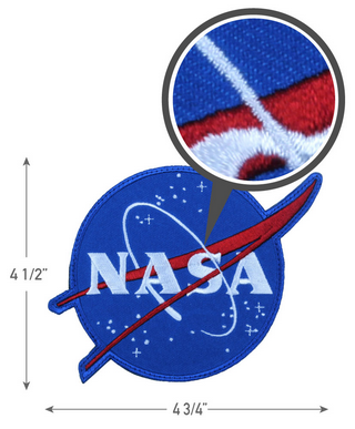 NASA Meatball Logo Morale Patch