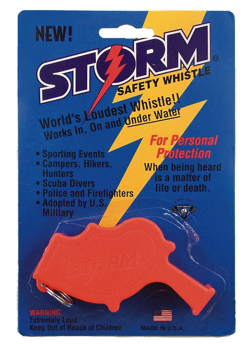U.S. Navy Storm All Weather Whistle