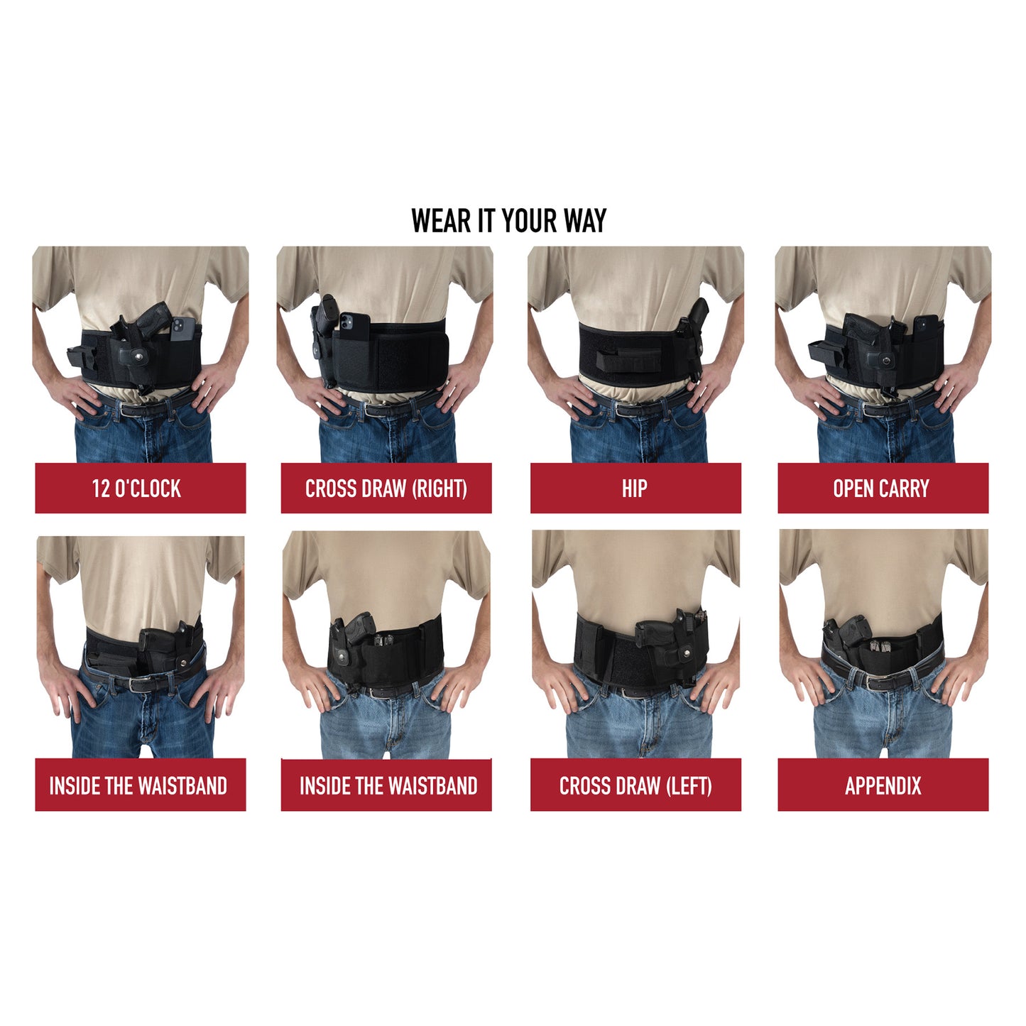 Rothco Concealed Carry Neoprene Belly Band Holster