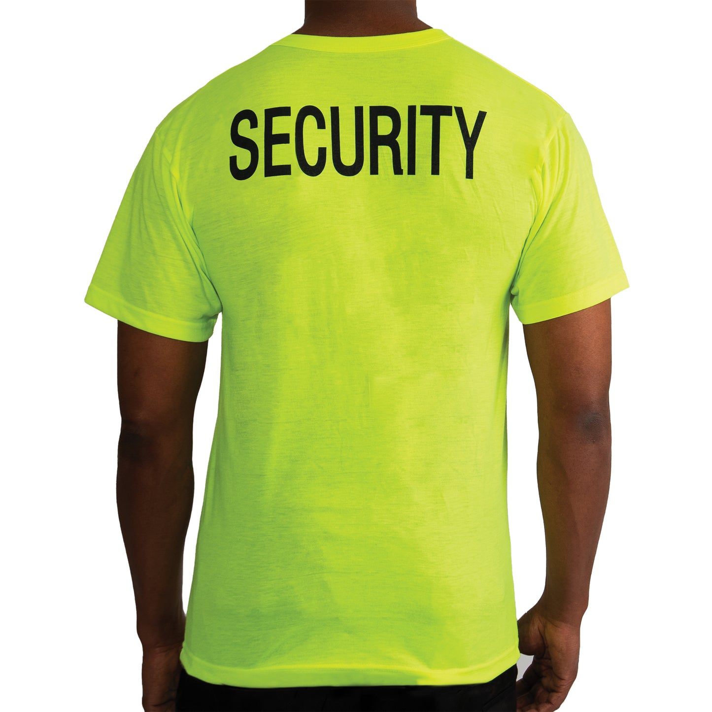 Rothco 2-Sided Security T-Shirt - Safety Green