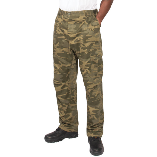 Rothco Color Camo Tactical BDU Pants - Coyote Brown Camo