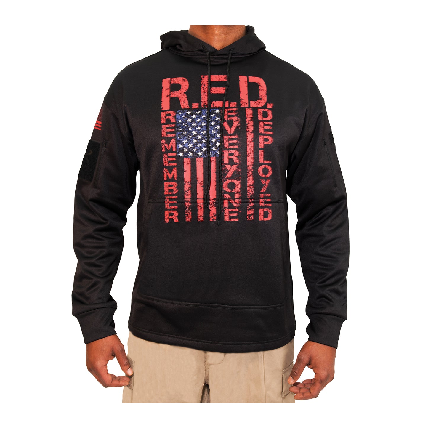 Rothco Concealed Carry R.E.D. (Remember Everyone Deployed) Sweatshirt Hoodie