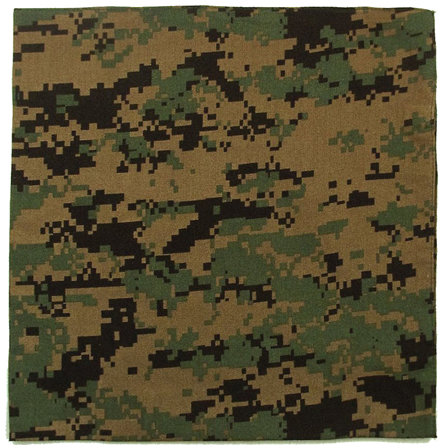 Rothco Large Camo Bandana
