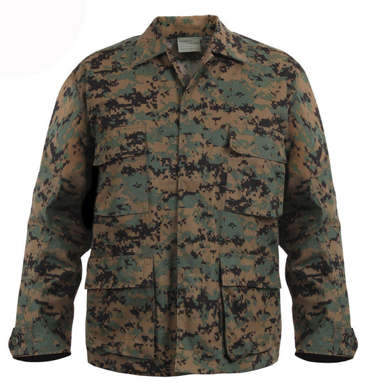 Rothco Digital Camo BDU Shirts - Woodland Digital Camo