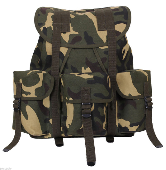 Rothco G.I. Type Heavyweight Mini Alice Pack - Woodland Camo