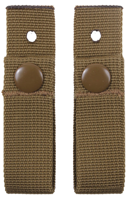 Rothco MICH Helmet Goggle Straps - Coyote Brown
