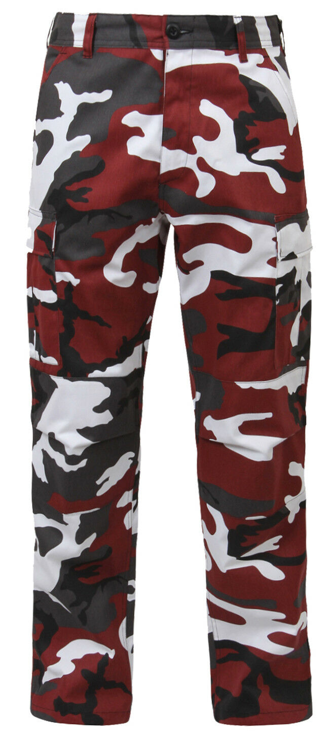 Rothco Color Camo Tactical BDU Pants - Red Camo
