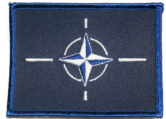 Military Nato Flag Patch OTAN Embroidered Logo