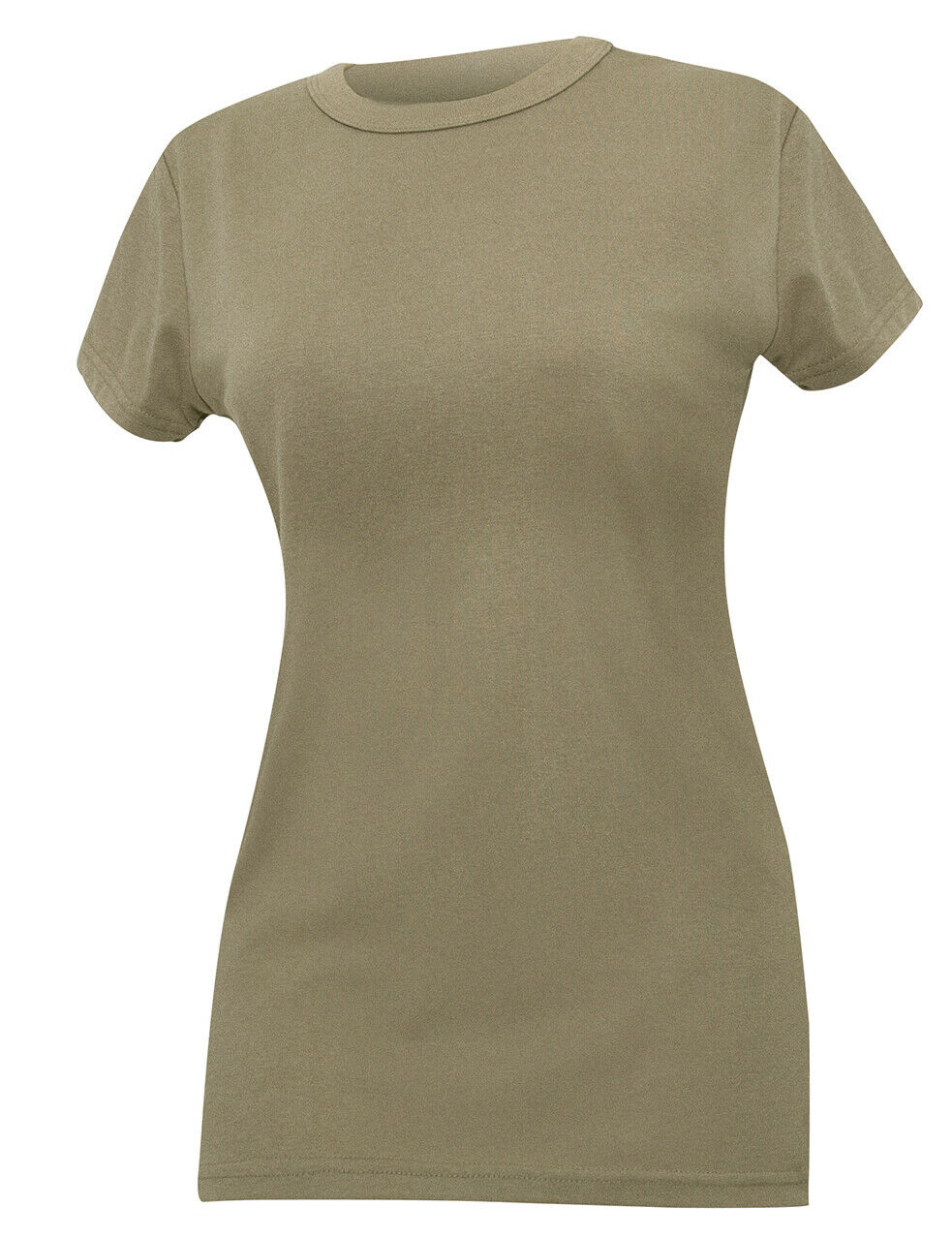 Rothco Womens Longer T-shirt - Coyote Brown