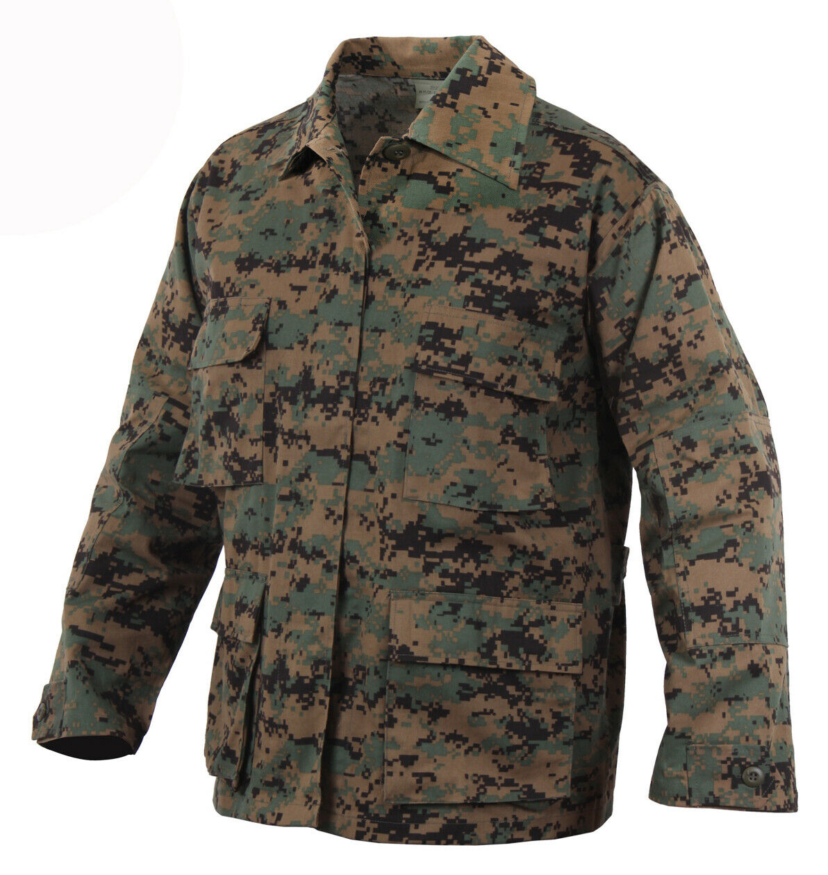 Rothco Digital Camo BDU Shirts - Woodland Digital Camo