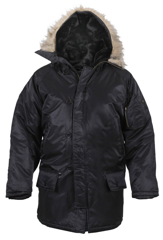 Rothco N-3B Snorkel Parka - Black