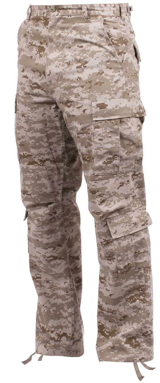 Rothco Vintage Camo Paratrooper Fatigue Pants - Desert Digital Camo