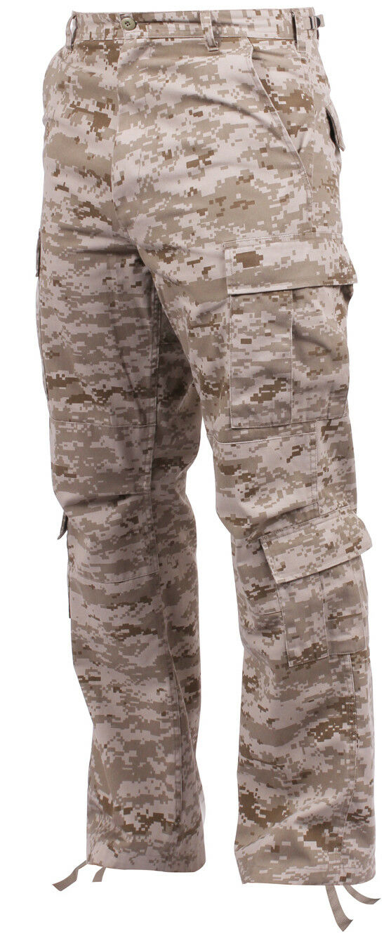 Rothco Vintage Camo Paratrooper Fatigue Pants Desert Digital