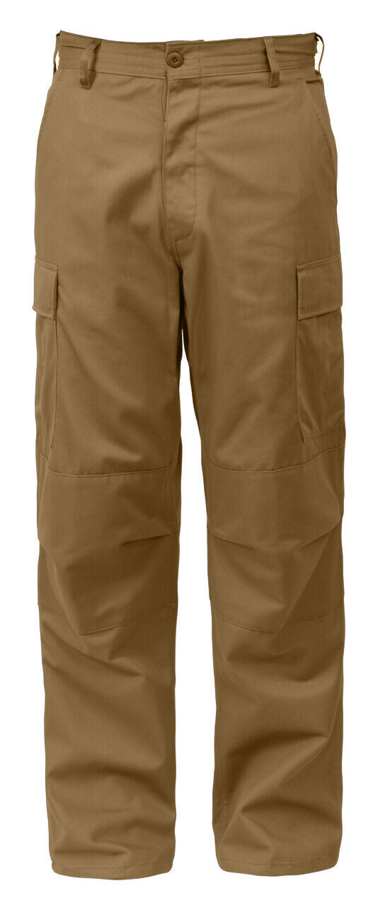 Rothco Relaxed Fit Zipper Fly BDU Pants - Coyote Brown