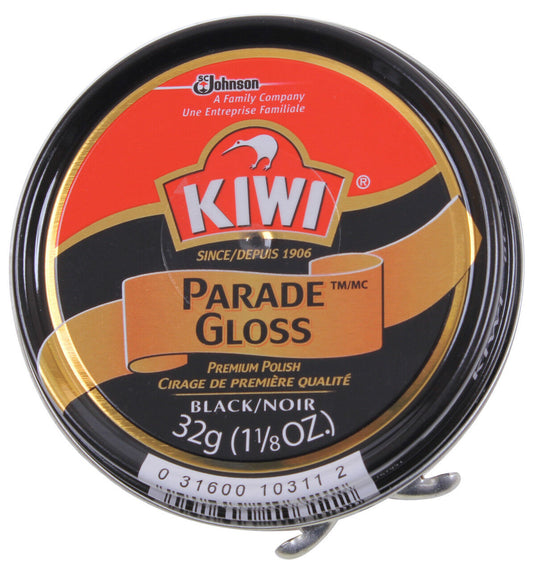 Kiwi Black Small Parade Gloss Premium Shoe Polish 10111