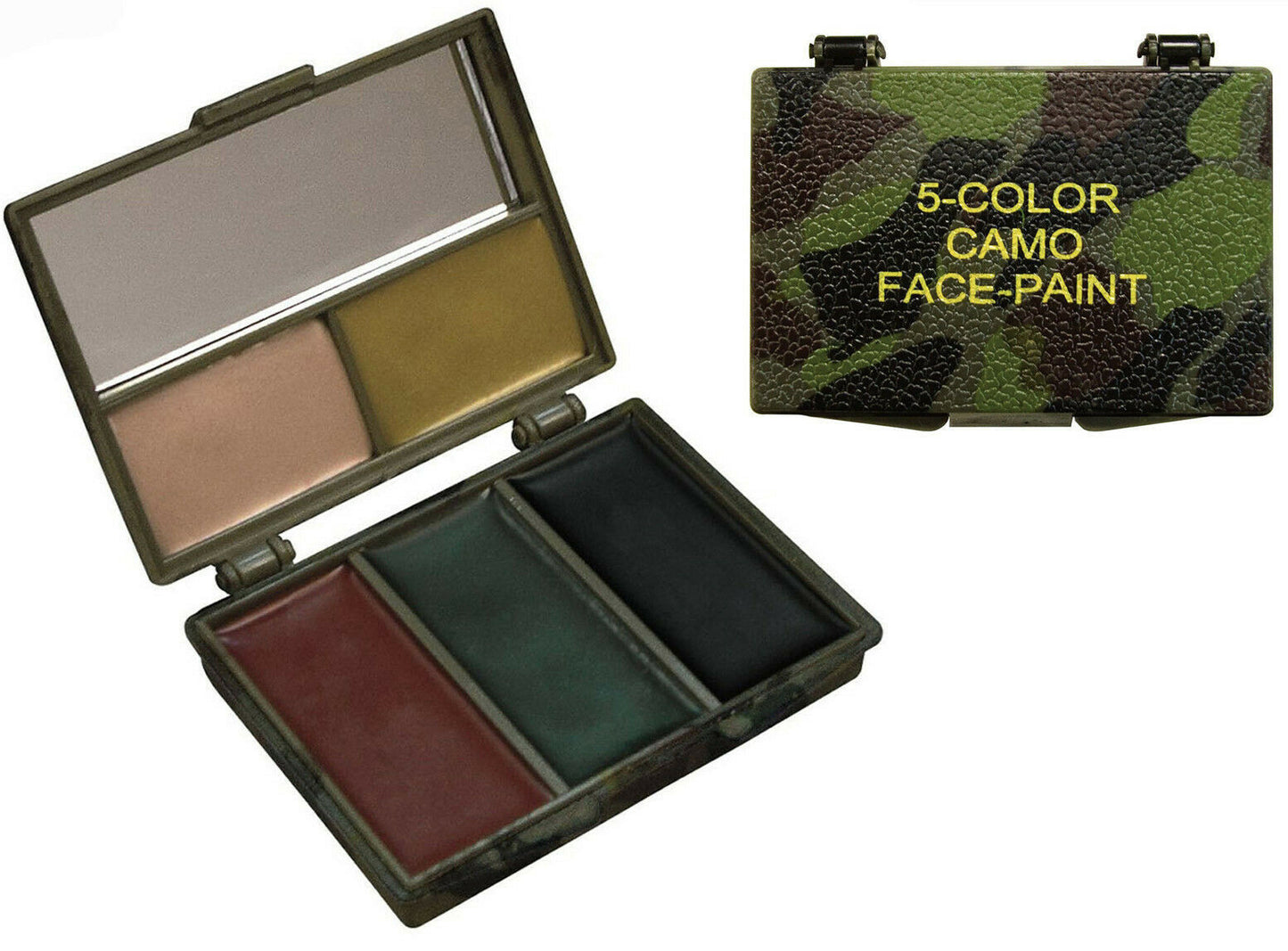 Rothco Woodland / OCP Camo Face Paint Compact Case