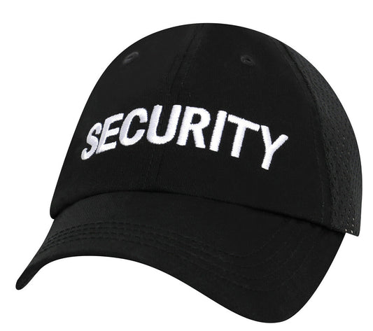 Rothco Security Mesh Back Tactical Cap - Black