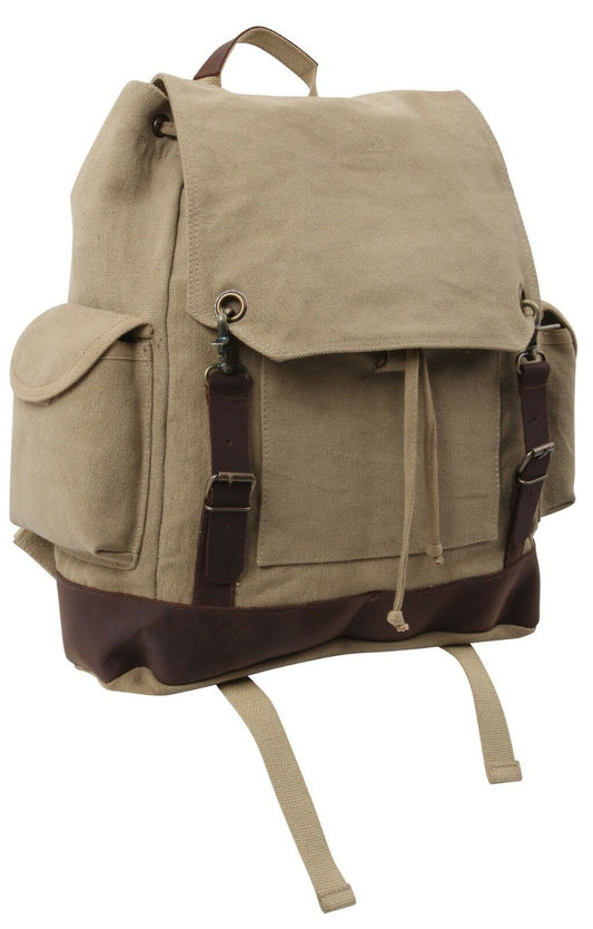 Rothco Vintage Expedition Rucksack - Multiple Colors